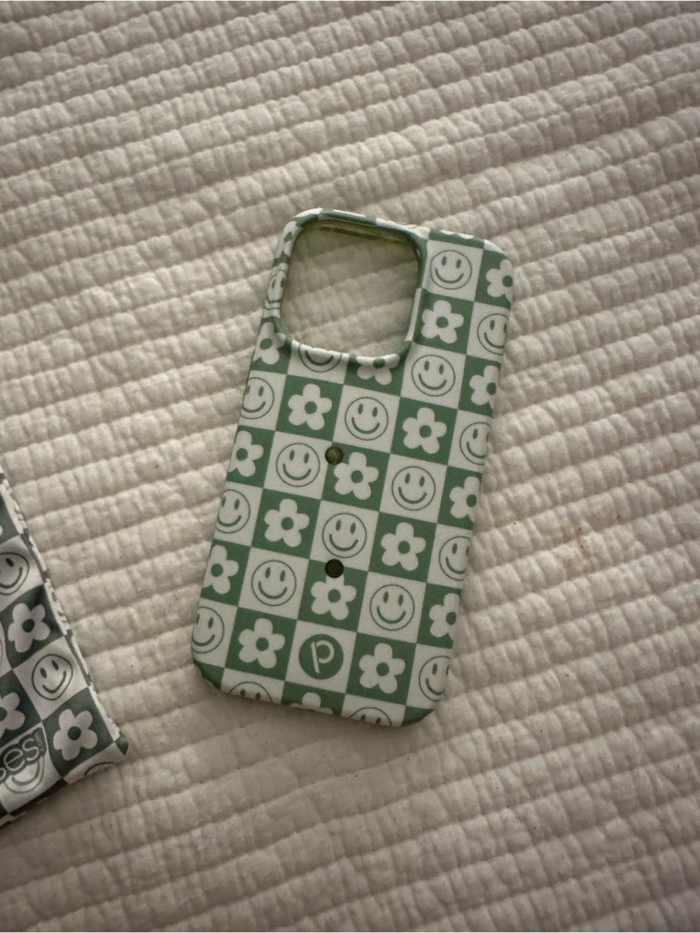 Loopy groovy sage checker  Phone Case - Righty 14 pro case
